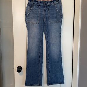 Hippie Sanded Bootcut Jeans Size 4